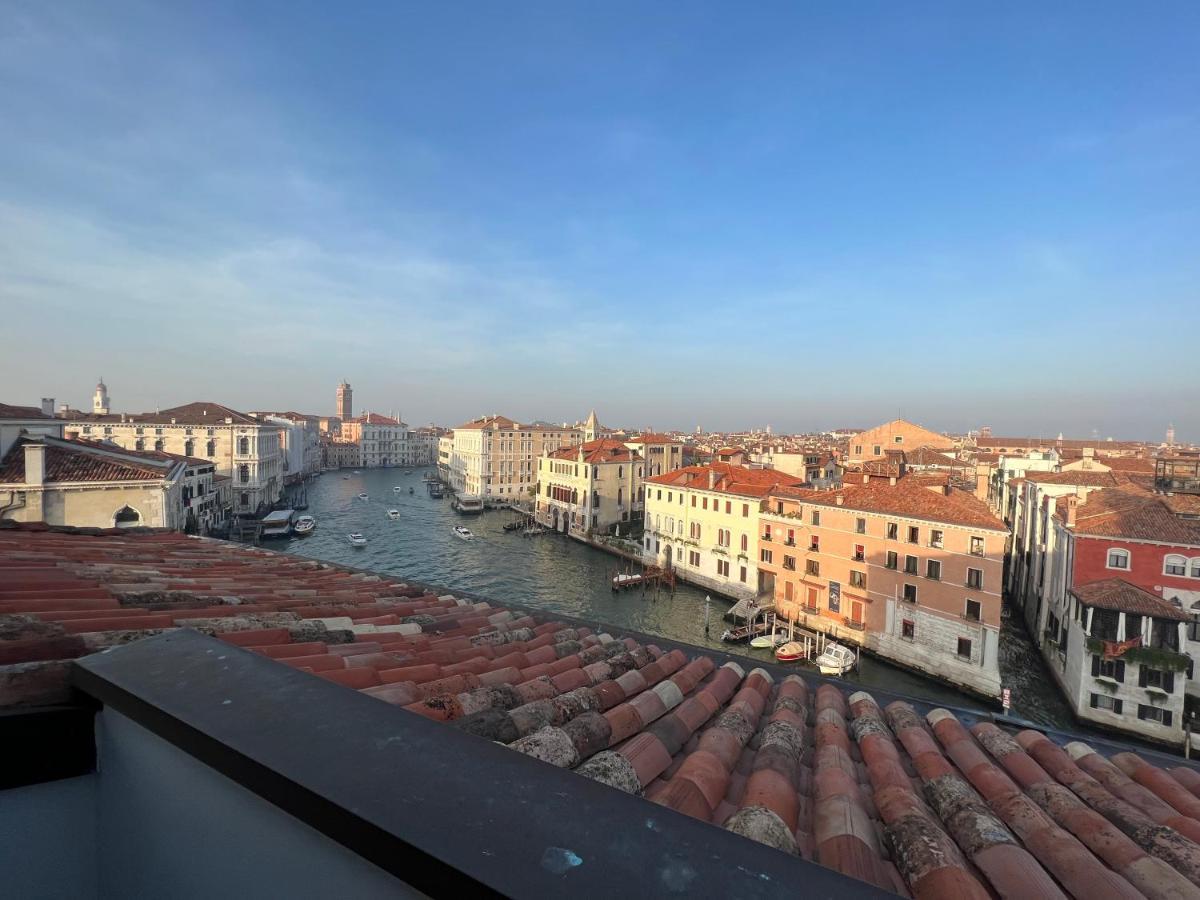 Attico Canal Grande A Palazzo Contarini Corfu Venecia Exterior foto