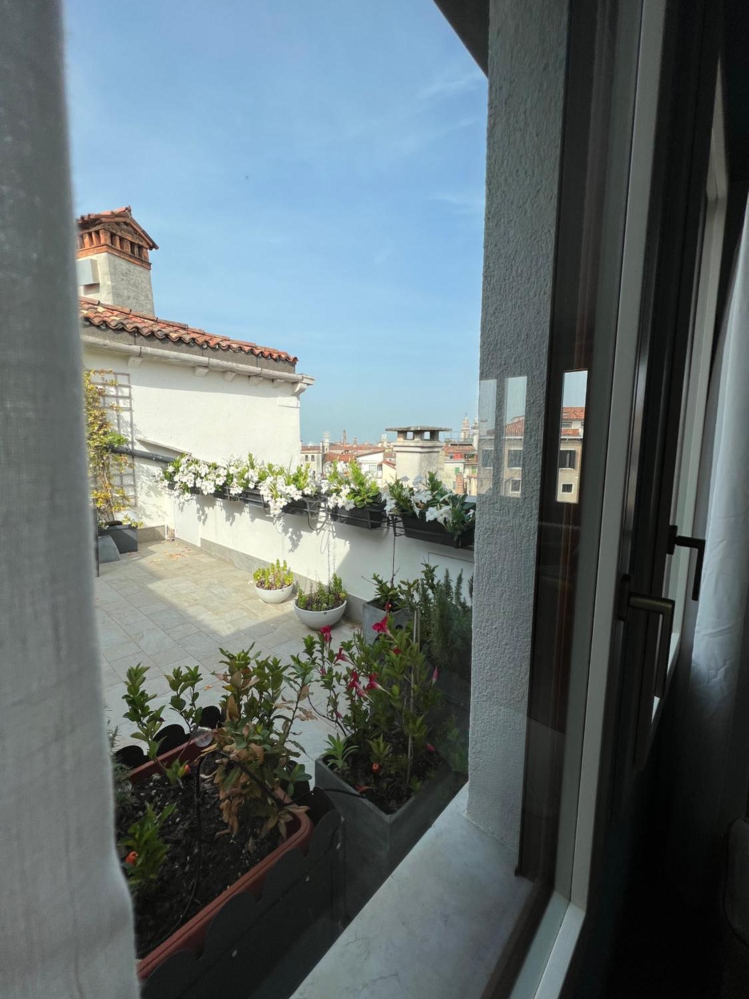 Attico Canal Grande A Palazzo Contarini Corfu Venecia Exterior foto